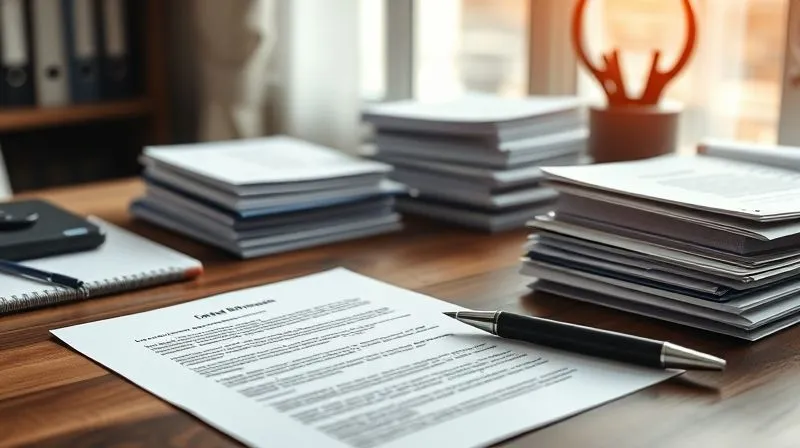 photorealistic, professional photography, 8K, cinematic lighting, sharp focus, depth of field, shot on a high-end DSLR, a meticulously organized desk with an open, formal appeal letter being carefully reviewed, a pen poised, stacks of supporting documents (vet records, policy terms) neatly arranged, soft, focused lighting emphasizing the importance of precision and detail, a sense of determination and professionalism.