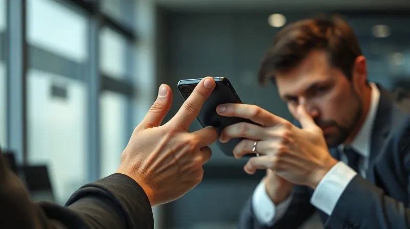 A photorealistic, professional photography, 8K, cinematic lighting, sharp focus, depth of field, shot on a high-end DSLR of two hands, one holding a phone and gesturing gently, the other listening intently, perhaps with a furrowed brow. The background suggests a quiet office setting, symbolizing a difficult but necessary conversation. A photorealistic, professional photography, 8K, cinematic lighting, sharp focus, depth of field, shot on a high-end DSLR of two hands, one holding a phone and gesturing gently, the other listening intently, perhaps with a furrowed brow. The background suggests a quiet office setting, symbolizing a difficult but necessary conversation.